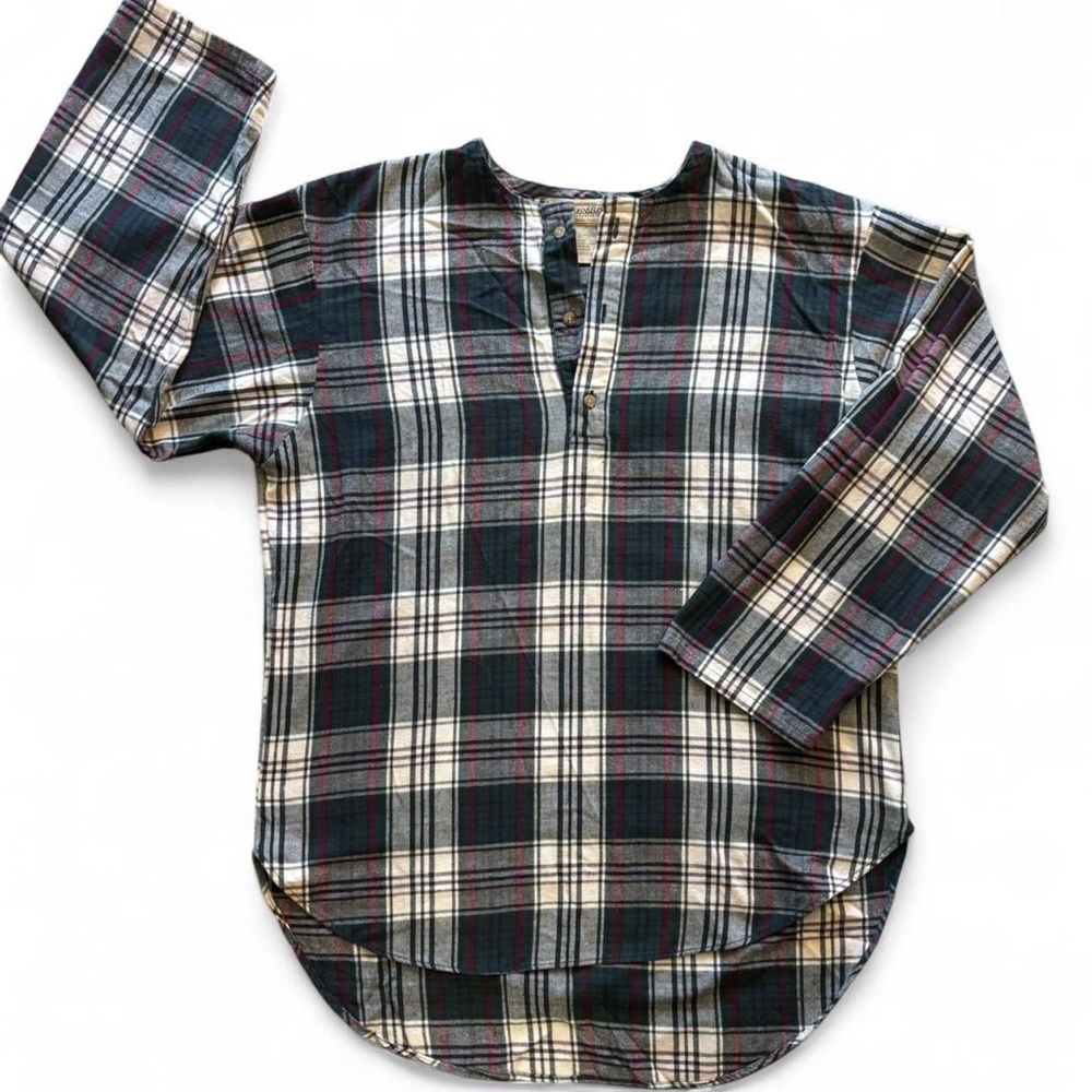 Y2K St. Johns Bay Shirt With A Half Button Up